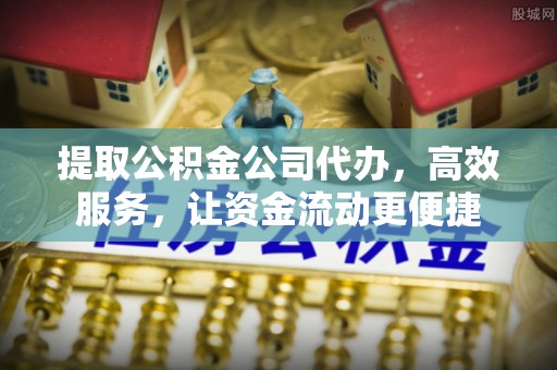 投资提取公积金公司代办，高效服务，让资金流动更便捷