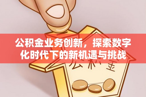 投资公积金业务创新，探索数字化时代下的新机遇与挑战