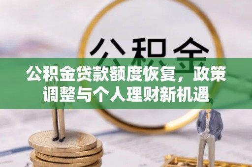 投资公积金贷款额度恢复，政策调整与个人理财新机遇