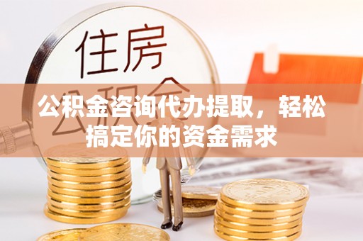 投资公积金咨询代办提取，轻松搞定你的资金需求