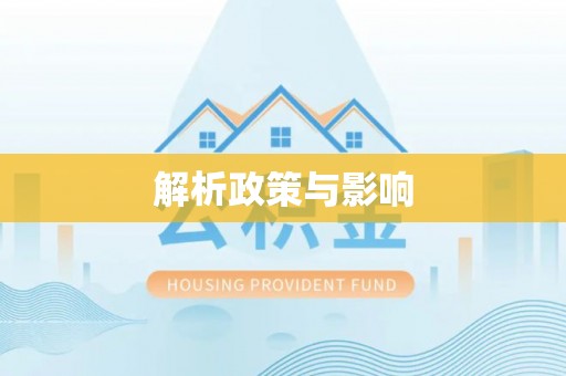 投资解析政策与影响