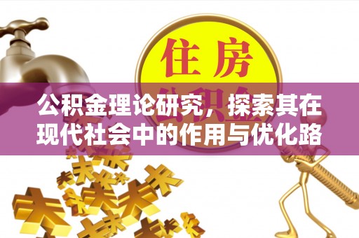 投资公积金理论研究，探索其在现代社会中的作用与优化路径