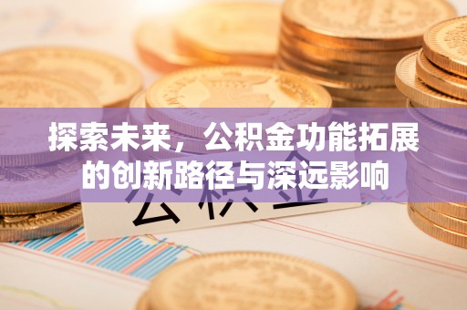 投资探索未来，公积金功能拓展的创新路径与深远影响