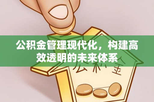 投资公积金管理现代化，构建高效透明的未来体系