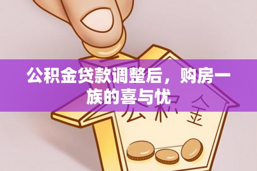投资公积金贷款调整后，购房一族的喜与忧