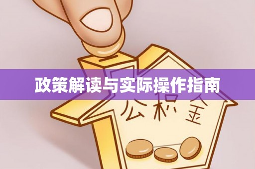投资政策解读与实际操作指南
