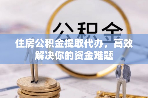 投资住房公积金提取代办，高效解决你的资金难题