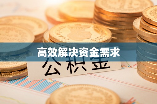 投资高效解决资金需求
