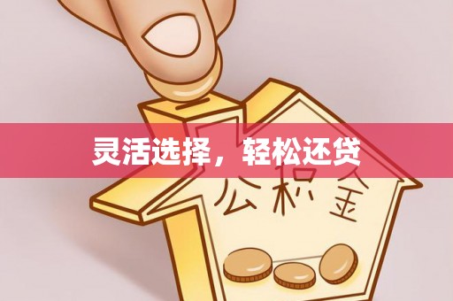 投资灵活选择，轻松还贷