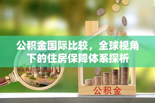 投资公积金国际比较，全球视角下的住房保障体系探析