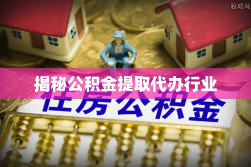 投资揭秘公积金提取代办行业