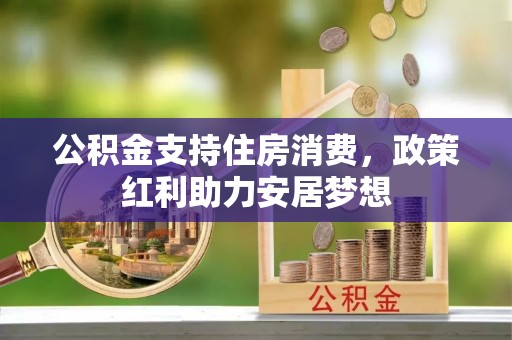 投资公积金支持住房消费，政策红利助力安居梦想