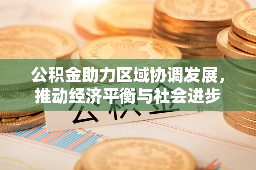 投资公积金助力区域协调发展，推动经济平衡与社会进步