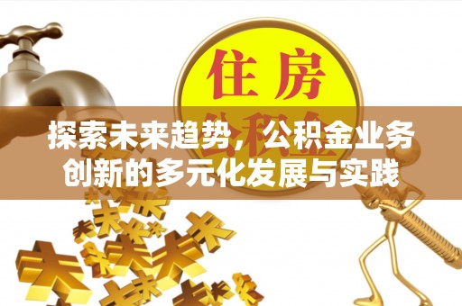 投资探索未来趋势，公积金业务创新的多元化发展与实践